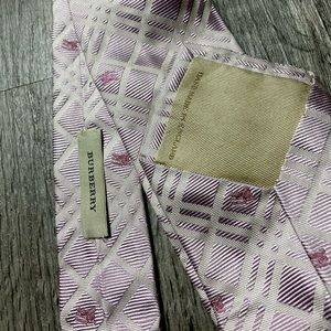 Burberry Pink Tie